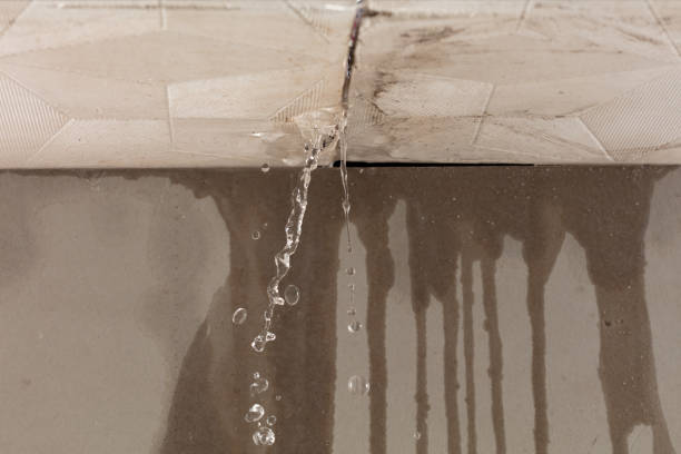 Professional Burst Pipe Cleanup technician working in Brookside, NJ